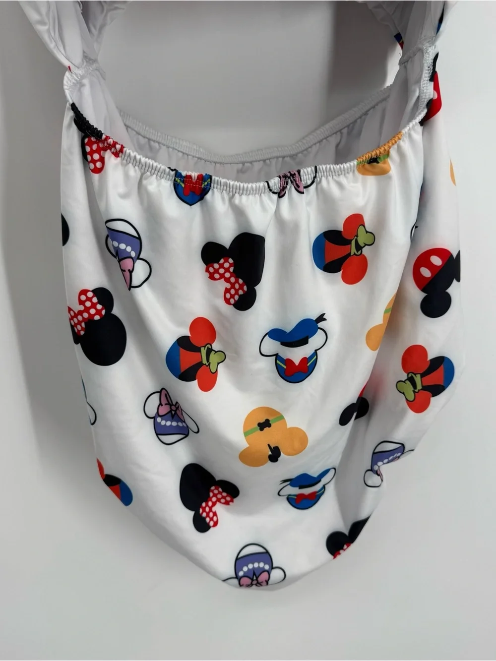 Laino Swimwear One Piece Mickey Mouse Women’s Swimsuit Cutouts Lined Size XXL - Picture 3 of 7